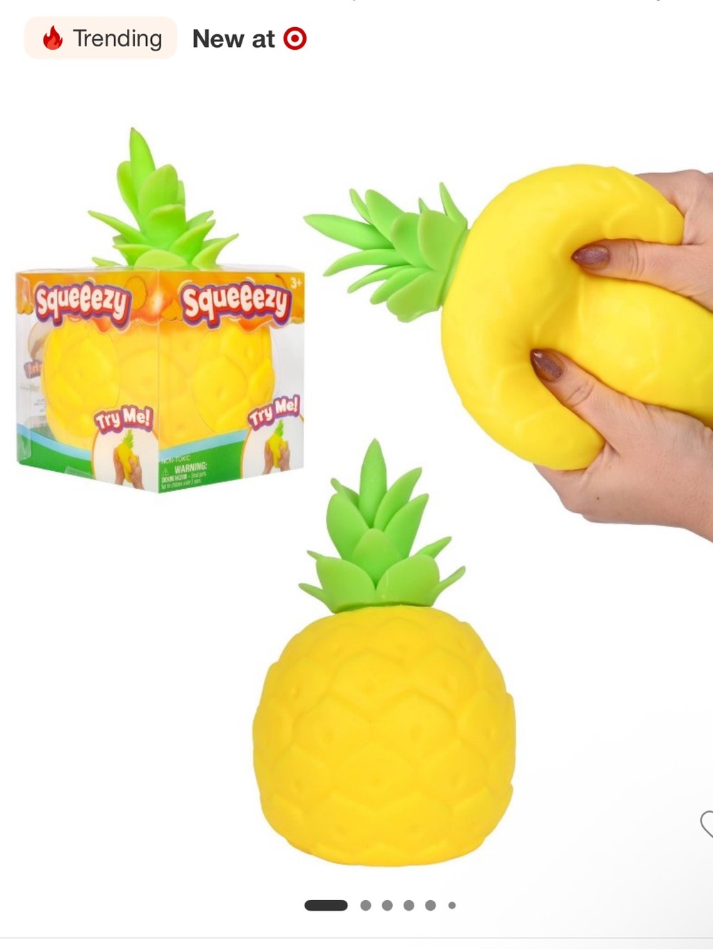 JUMBO Pineapple 🍍Squishy Squeeezy - LIMITED EDITION